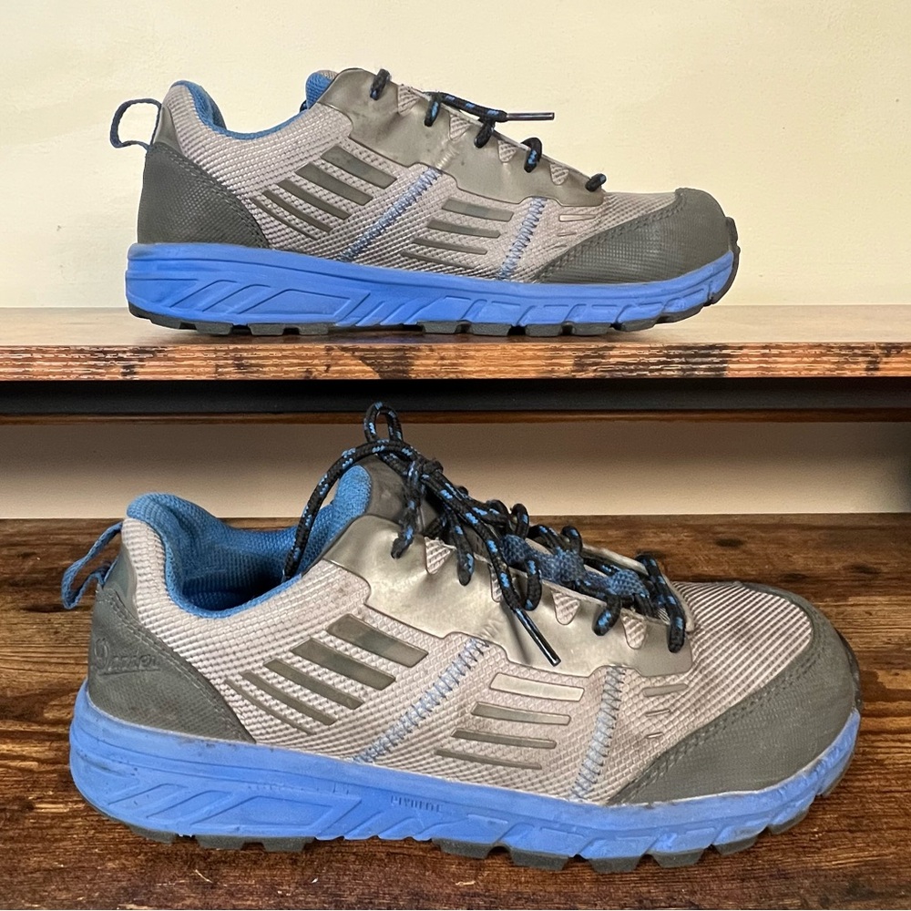 Danner Safety One Run Time Sneakers Blue‎ Gray Lace up women's 10